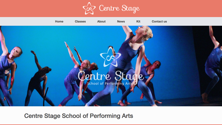 Centre Stage Homepage