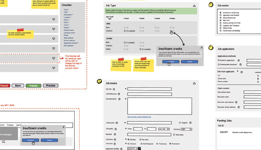 Site Wireframes