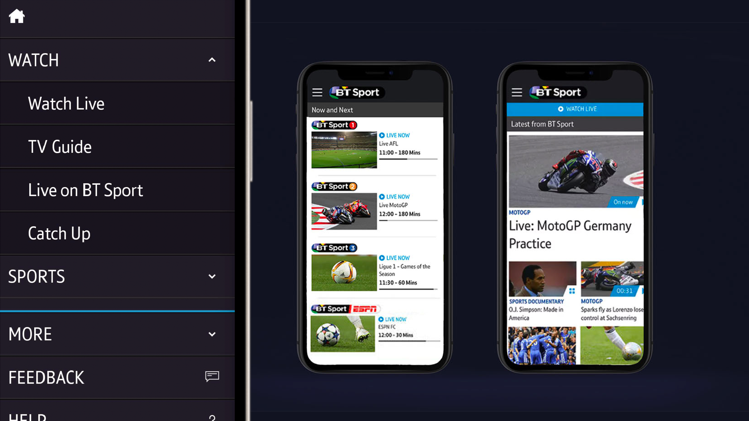 BT Sport App